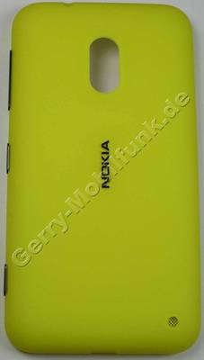Akkufachdeckel gelb Nokia Lumia 620 B-Cover wrapped yellow Unterschale, Backcover incl. Headset Konnektor, Headsetbuchse, Lautstrketaste, Kamerataste, Einschalttaste Powerkey