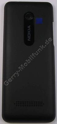 Akkufachdeckel schwarz Nokia 206 DualSim original Batteriefachdeckel B-Cover black