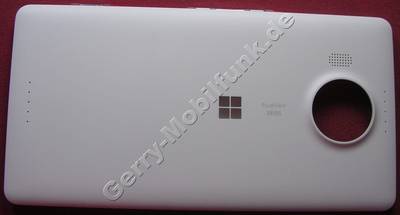 Akkufachdeckel,Unterschale wei Microsoft Lumia 950 XL DS original B-Cover, Batteriefachdeckel, Back cover assy white MASTER