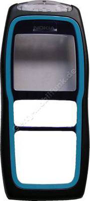 Cover Original f�r Nokia 3220 schwarz blau (Oberschale) mit Displayscheibe