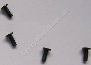 4 Schrauben Tastaturklappe SonyEricsson P900