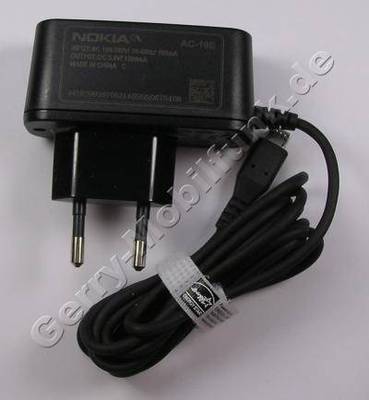 AC-10E Netzteil Nokia X7-00 original Energiespar-Ladeger fr Micro-USB-Ladeanschluss (Stecker-Netzteil Reiselader Ladekabel)