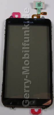 Displayscheibe, Touchpanel Nokia E7-00 original aktives Displayfenster