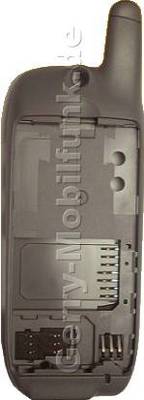 Gehäuseunterteil Siemens SL45 SL45i SL42 SL42i Chrom velour Original incl. Mikrofon, Akkukontakte, Simkartenleser und Speicherkartenleser sowie Antenne