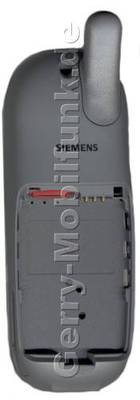 Gehuseunterteil Siemens C35 Silver Original incl. Simkartenleser, Kartenfach und Vibrationsmotor