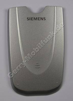 Akkufachdeckel Siemens CFX65 chameleon original Batteriefachdeckel silber