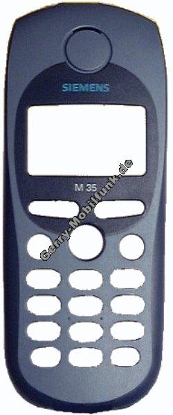 Geh�useoberteil Siemens M35 Original blue incl. Tastenmatte (Geh�useoberschale) (cover)