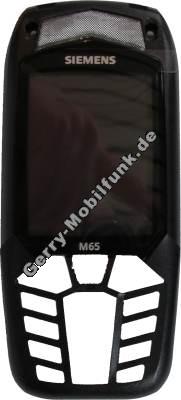 Oberschale Siemens M65 schwarz Original ( carbon black ) mit Geh�usedichtung