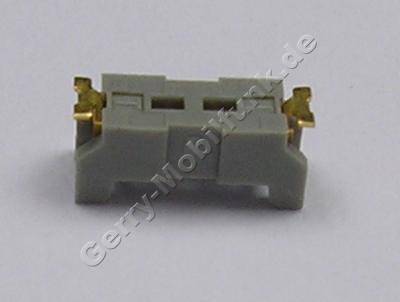 Vibrationskontakte Siemens SF65 Original Kontakte Vibrationsmotor, SMD Buchse zum verbinden mit Lautsprechern und Motoren, Au�enma� L�tkontakte 4,5mm, Ma� des Steckers 1mm