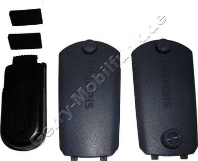 Akkufachdeckel Siemens Gigaset Active M Set Original bestehend aus 2x Akkudeckel, 2x Lumberg Verschlu�, 1x G�rtelclip
