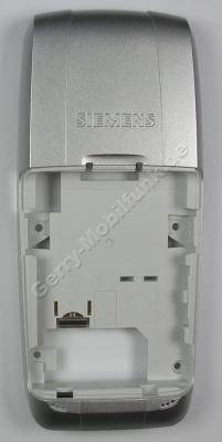 Unterschale Siemens A75 original silber (Geh�userahmen, Geh�usetr�ger) Cover mit Vibrationsmotor, Mikrofon, interne Antenne, Simkartenhalter