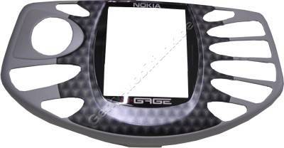 Original Nokia N-Gage Cover silber (Oberschale)