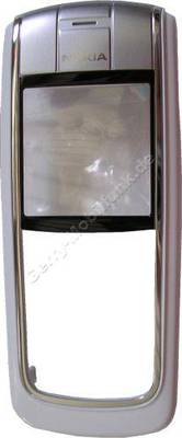 Original Nokia 6020 wei� Cover Oberschale mit Displayscheibe und Ein / Aus Tastenmatte