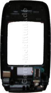 Flexkabel, Flachbandkabel Original Nokia 6101 schwarz incl. Gelenk und Stopper B-Cover Oberschale groes Display und Oberschale Tastatur Klappmechnik, Schanier