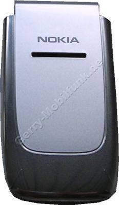 Oberschale Klappe Original Nokia 6060 silber Cover