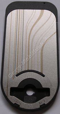 Unterschale Display dunkel original Nokia 7370 B-Cover mit Magneten zur Erkennung beim öffnen des Gerätes