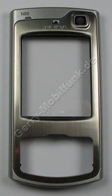 Oberschale Schieber Nokia N80 silber, Cover