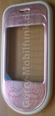 Oberschale Display original Nokia 7373 pink A-Cover mit Displayscheibe, Displayglas