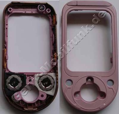 Oberschale Tastatur original Nokia 7373 pink C-Cover incl. 2 Lautsprecher, Fototaste, Ein/Aus Taste, Lautstärketaste