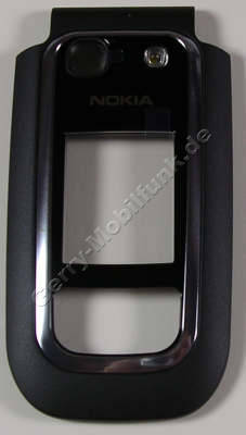 Oberschale Klappe schwarz Nokia 6267 original A-Cover mit Displayscheibe kleines Display