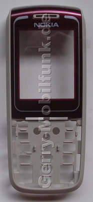 Oberschale rot Nokia 1650 original A-Cover mit Displayscheibe