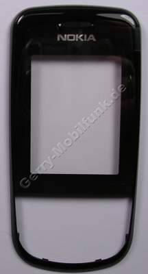 Oberschale schwarz Nokia 3600 Slide original Cover mit Displayscheibe