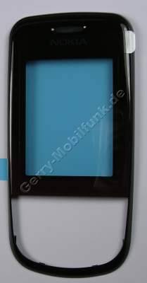 Oberschale wine Nokia 3600 Slide original Cover mit Displayscheibe
