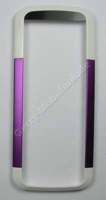 Oberschale wei mit Pink Nokia 5000 original A-Cover white purple