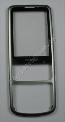 Oberschale silber matt Nokia 6700 Classic original A-Cover mit Displayscheibe, matt silver