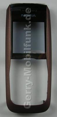 Oberschale Original Nokia 2610 braun mit Displayscheibe