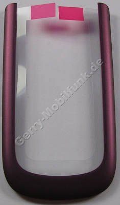 Rahmen Oberschale plum Nokia 3710 fold original A-Cover Umrandung der Scheibe