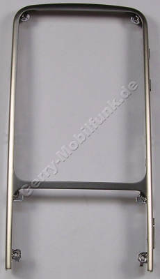 Oberschale gold Nokia C3-01 ( Touch and Type ) original A-Cover skhaki gold Geh�userahmen vorne, Metallrahmen mit Lautst�rketaste, Kamerataste, Taste f�r Tastensperre