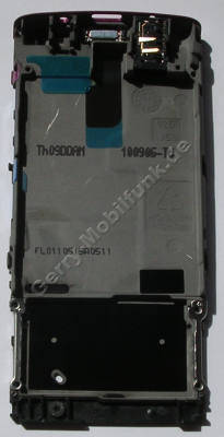 Oberschale pink Nokia X3-02 original A-Cover Rahmen, Unterteil vom Frontcover mit Lautsprecher und Headsetanschlu�, PHF-Konnektor
