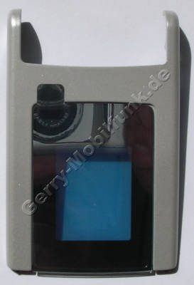 Oberschale Klappe weiss Nokia N76 original A-Cover incl. kleiner Displayscheibe, Au�enscheibe ice white