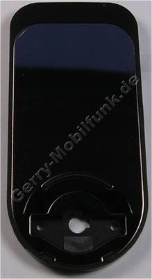 Unterschale Display schwarz original Nokia 7373 B-Cover mit Magneten zur Erkennung beim öffnen des Gerätes black