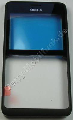 Oberschale schwarz Nokia Asha 210 original A-Cover black