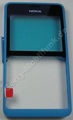Oberschale blau Nokia Asha 210 dual Sim original A-Cover cyan