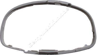 Rahmen Nokia N-Gage QD Gehäuserahmen hellgrau Gummirand, Grip