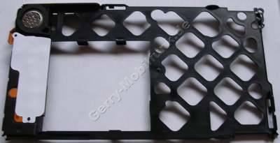Lochrahmen original Nokia 770 Cover, Rahmen mit Lautsprecher und Tastaturmodul Men�taste und Seitentasten, Flexkabel Men�tasten