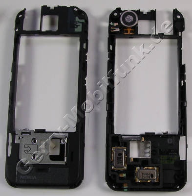 Unterschale Nokia 5310 original B-Cover incl. Freisprechlautsprecher, Buzzer, Vibrationsmotor, Einschalttaste, Konnektor Ladebuchse