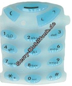 Tastenmatte fr Nokia 3310/3330 blau (durchleuchtend) mit Polybeschichtung gegen Abrieb