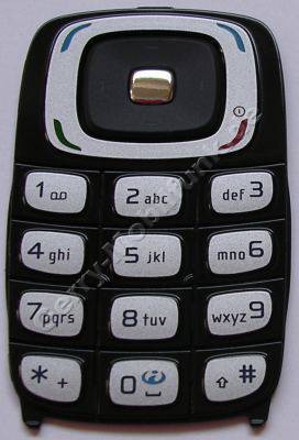 Tastenmatte Nokia 6103 schwarz original Tastatur