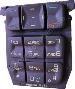 Tastenmatte für Nokia 3220 blau original