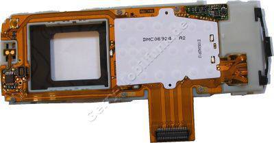 Tastatur-Platine fr Nokia 9500 original Flachbandkabel voll bestckt ( Einschalttaster, Funktionistasten gr. Display, Konnektoren etc.)