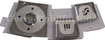 Tastenmatte Navigationstasten original Nokia 7710 perl weiss