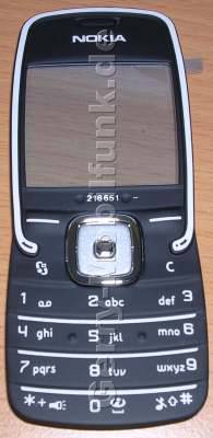 Tastenmatte Nokia 5500 dunkel grau Original Tasten darkgrey mit Displayscheibe