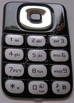 Tastenmatte schwarz Nokia 6136 original Tastatur
