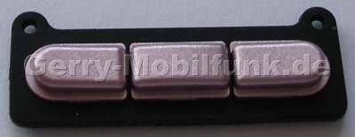 Kleine Tastenmatte pink Nokia 7390 original Tastatur Auen, 3er Tastenmatte