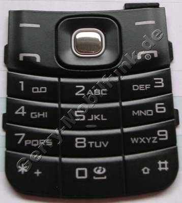 Tastenmatte schwarz Nokia 8600 Luna original Tastatur Telefon
