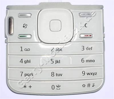 Tastenmatte weiß Nokia N79 original Telefontastatur weiss